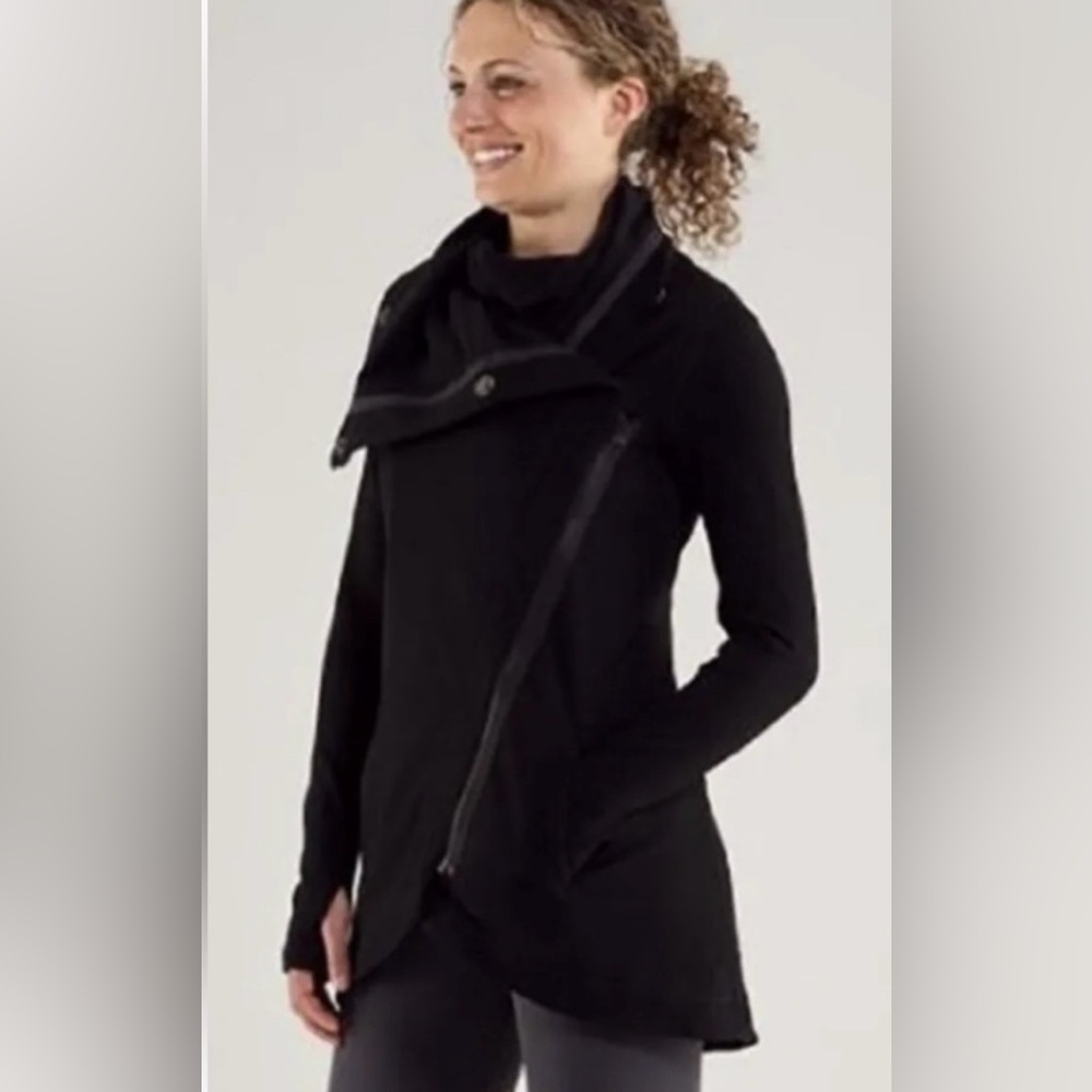 Rare Lululemon | Method Wrap Jacket | Black | Size‎ 8 | Excellent Condition!!